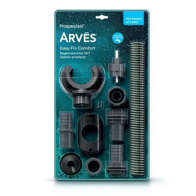 Kit de conexión ARVES Easy Fix Comfort HydroMoby, basalto claro - HydroMoby