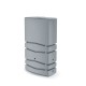 Tanque de agua de lluvia Prosperplast Arves Aqua Tower, 350L, Gris | Tanques de agua de lluvia | Depositos de agua |