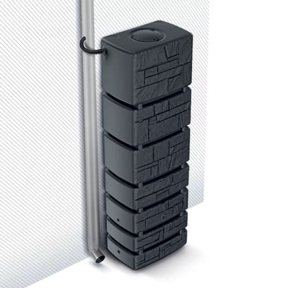 Tanque de agua de lluvia Prosperplast Arves Tower Stone , 500L, Gris | Tanques de agua de lluvia | Depositos de agua |