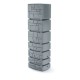 Tanque de agua de lluvia Prosperplast Arves Tower Stone, 350L, Gris | Tanques de agua de lluvia | Depositos de agua |