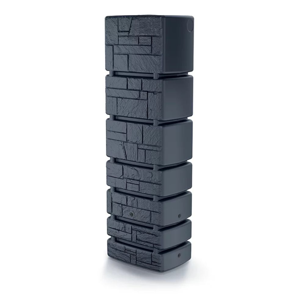 Tanque de agua de lluvia Prosperplast Arves Tower Stone, 350L, Gris | Tanques de agua de lluvia | Depositos de agua |