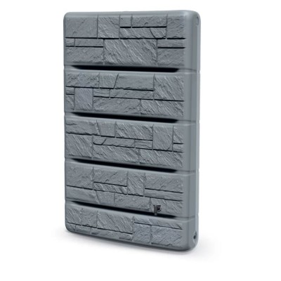 Tanque de agua de lluvia HydroMoby Arves Wall Stone, 400L, Gris - Tanques de agua de lluvia