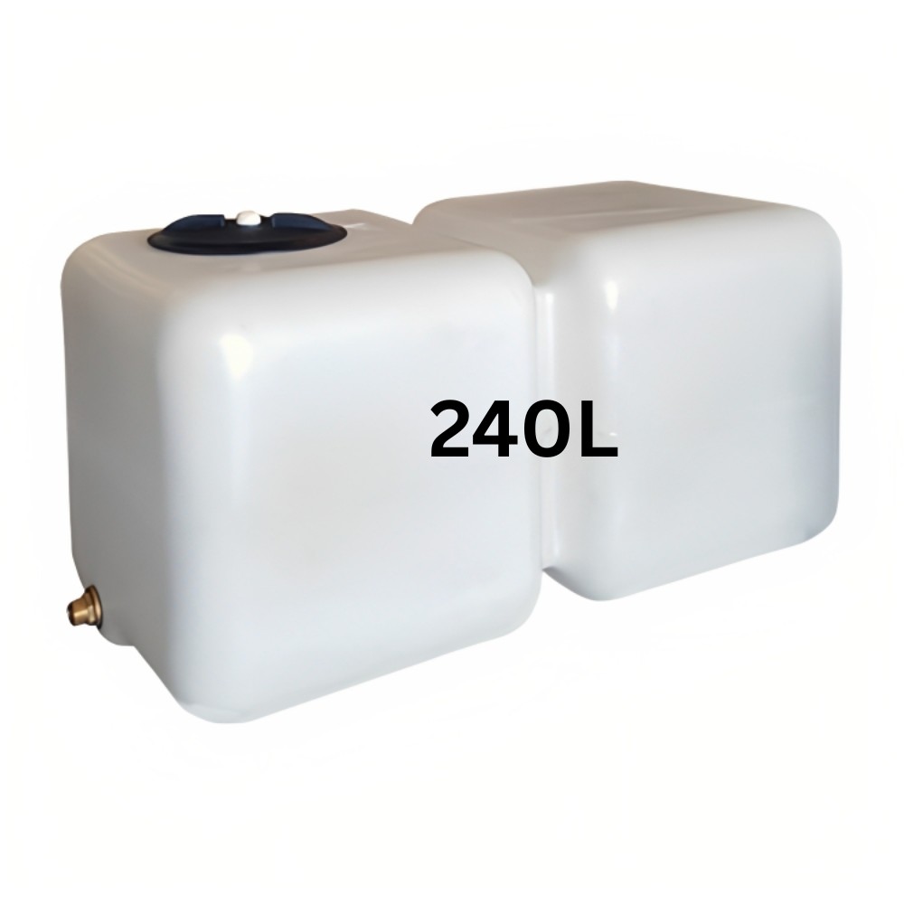 Depósito de agua potable HydroMoby AQUA S12, horizontal 240 L (blanco) | Depositos de agua potable |  |