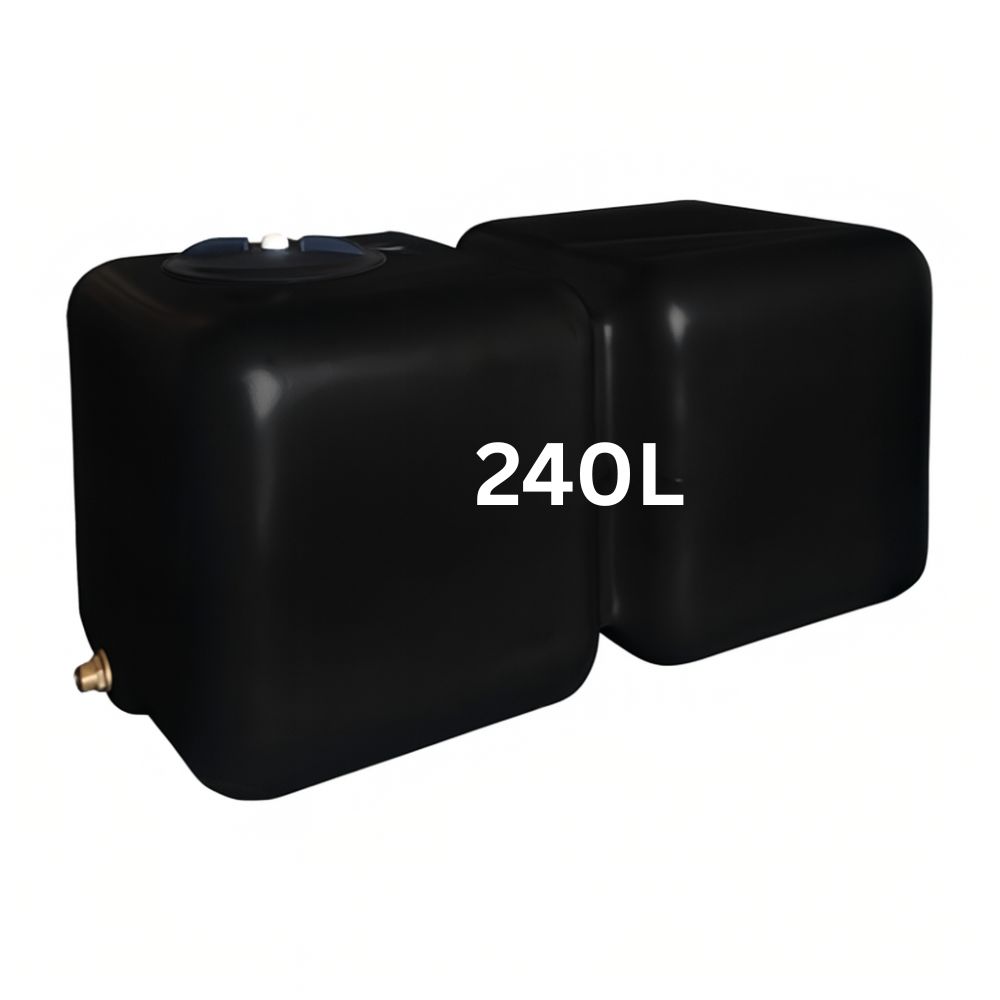 Depósito de agua potable HydroMoby AQUA S12, horizontal 240 L (negro) | Depositos de agua potable |  |
