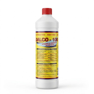 Desinfectante para agua potable y superficies Dalco-100, 1 litro - Tanques de agua