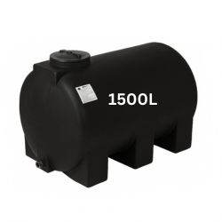 Tanque negro para agua potable 1500 litros
